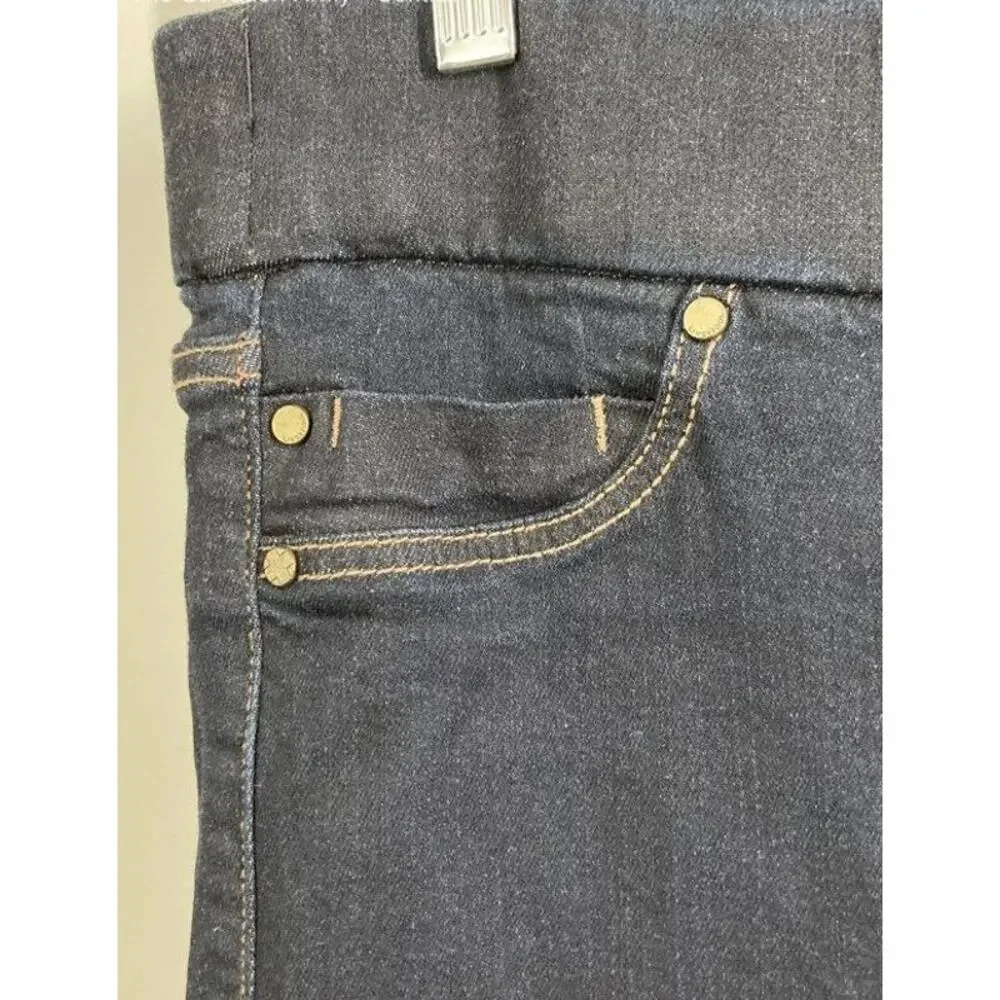NWT Liverpool Elizabeth Super Skinny Jeans Womens Navy Denim Size 12P Petite